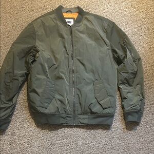 Green Bomber Jacket